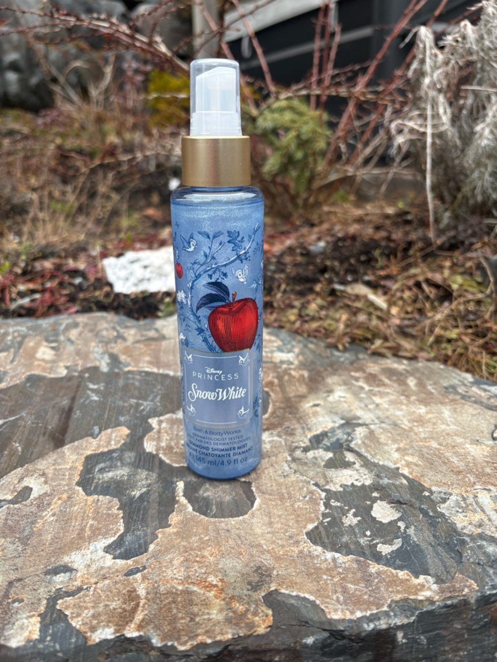 Disney Snow White Shimmer Body Mist - Blue, Red & Gold